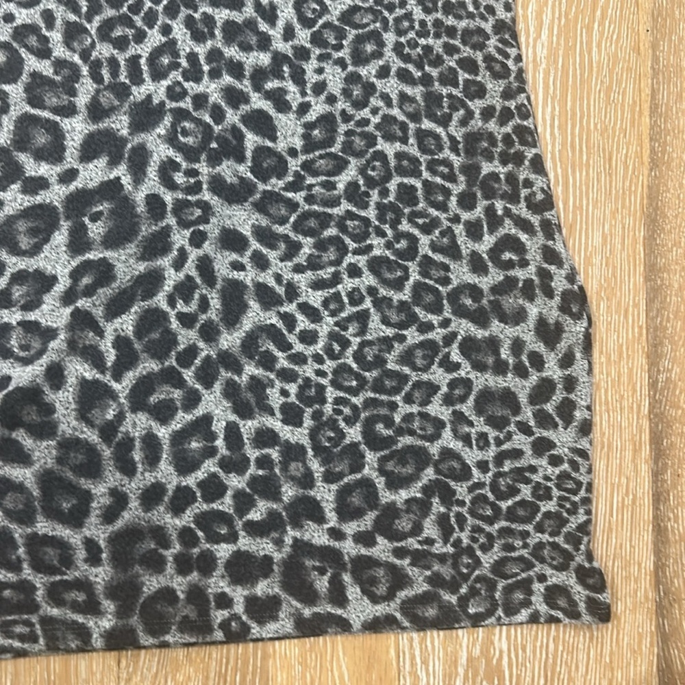 White House Black Market Animal Print Tunic - Picture 6 of 10